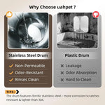Stainless Steel Automatic Self-Cleaning Cat Litter Box, APP Control, Low Entry & Safe Design, Custom