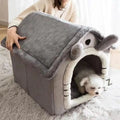 Premium Enclosed All-Season Luxury Pet House & Sofa