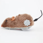 Lifelike Interactive Plush Moving Mouse Toy for Cats