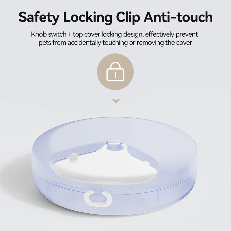 ROJECO 4 Meals Wireless Automatic Cat Feeder For Wet Dry Feeding Food Dispenser For Cats Dog Multifunctional Smart Pet Feeder